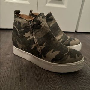 Soda Wedge Sneakers
